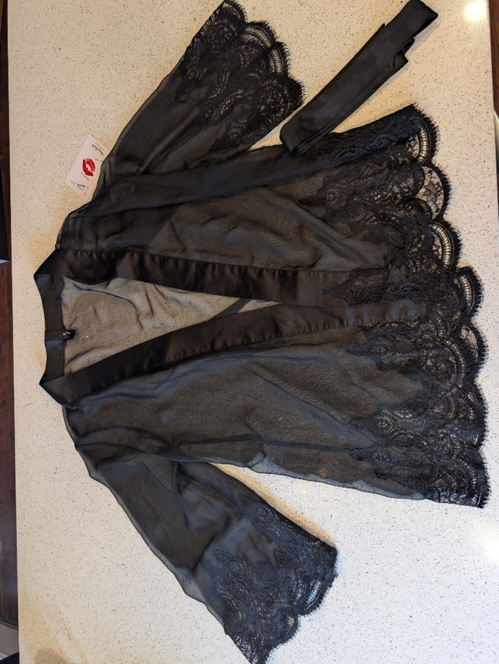 Vintage Sophia Sin black robe S
